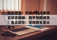 风云突变！华盛顿奇才集结日状态回暖；西甲版图或变；悬念犹存；球探报告显示潜力的简单介绍-kaiyun
